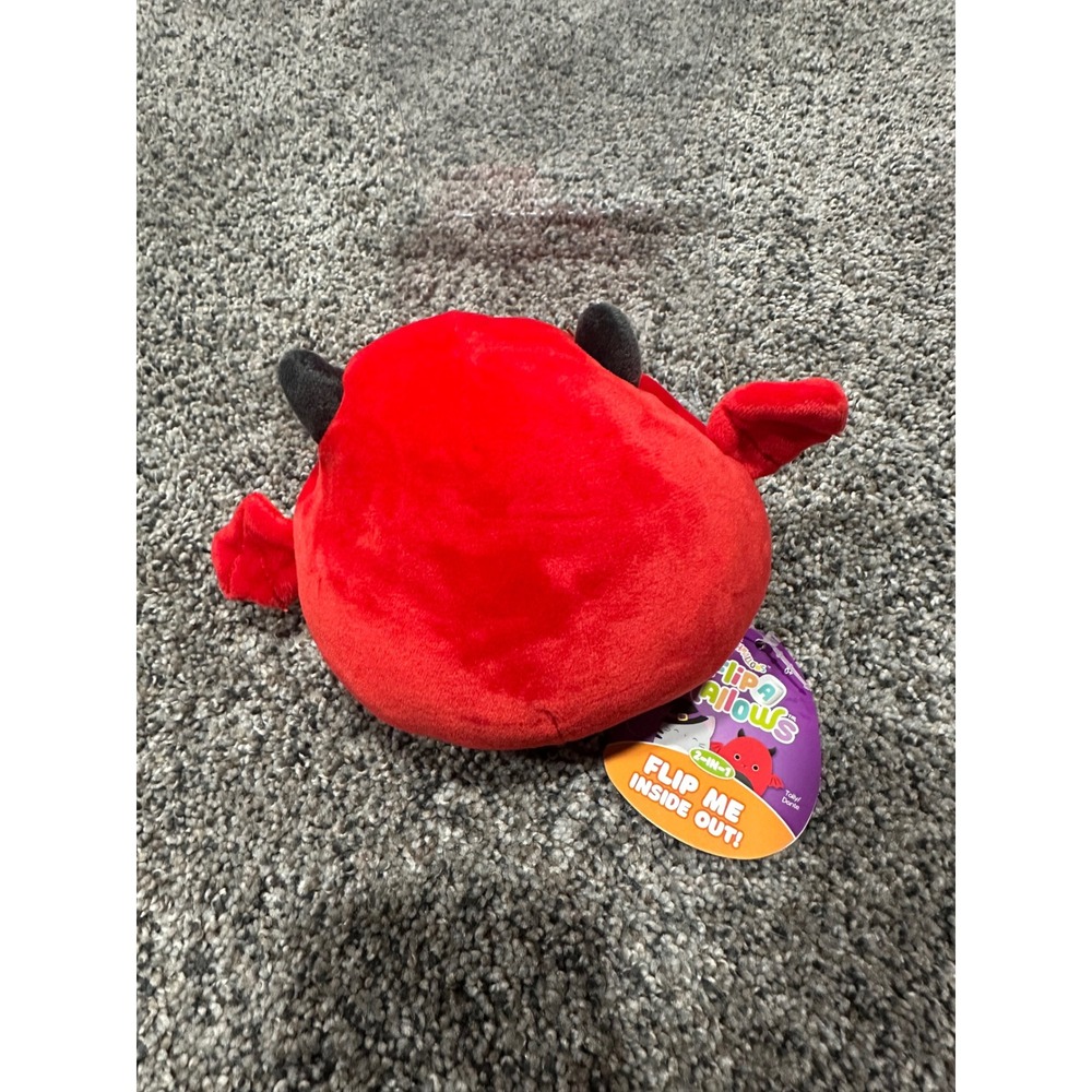 Squishmallows Flip-A-Mallows Halloween Tally Cat Witch Dante Devil Bat - Picture 6 of 7